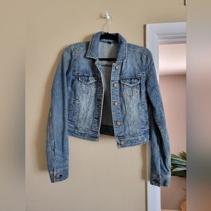 American Eagle Crop Denim Jacket